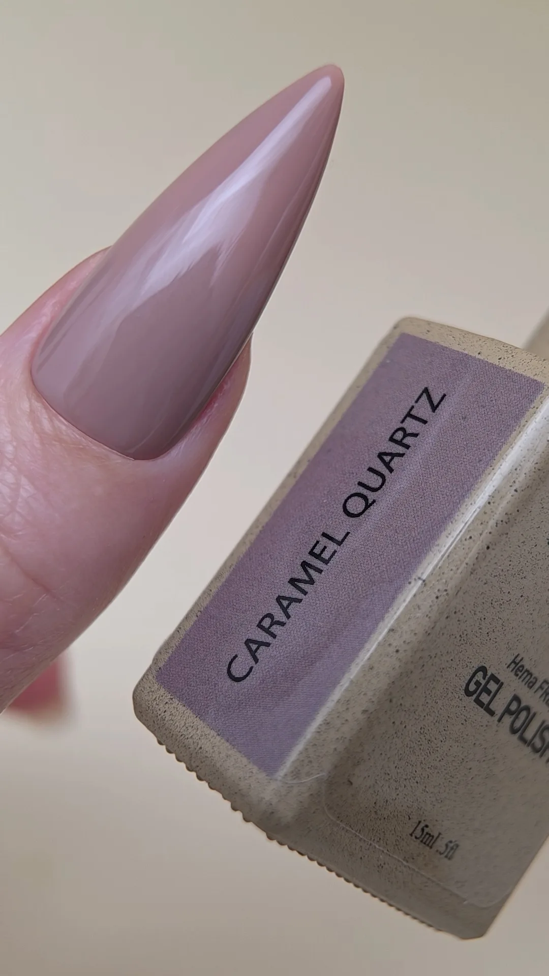 Narjo Caramel Quartz Gel Polish