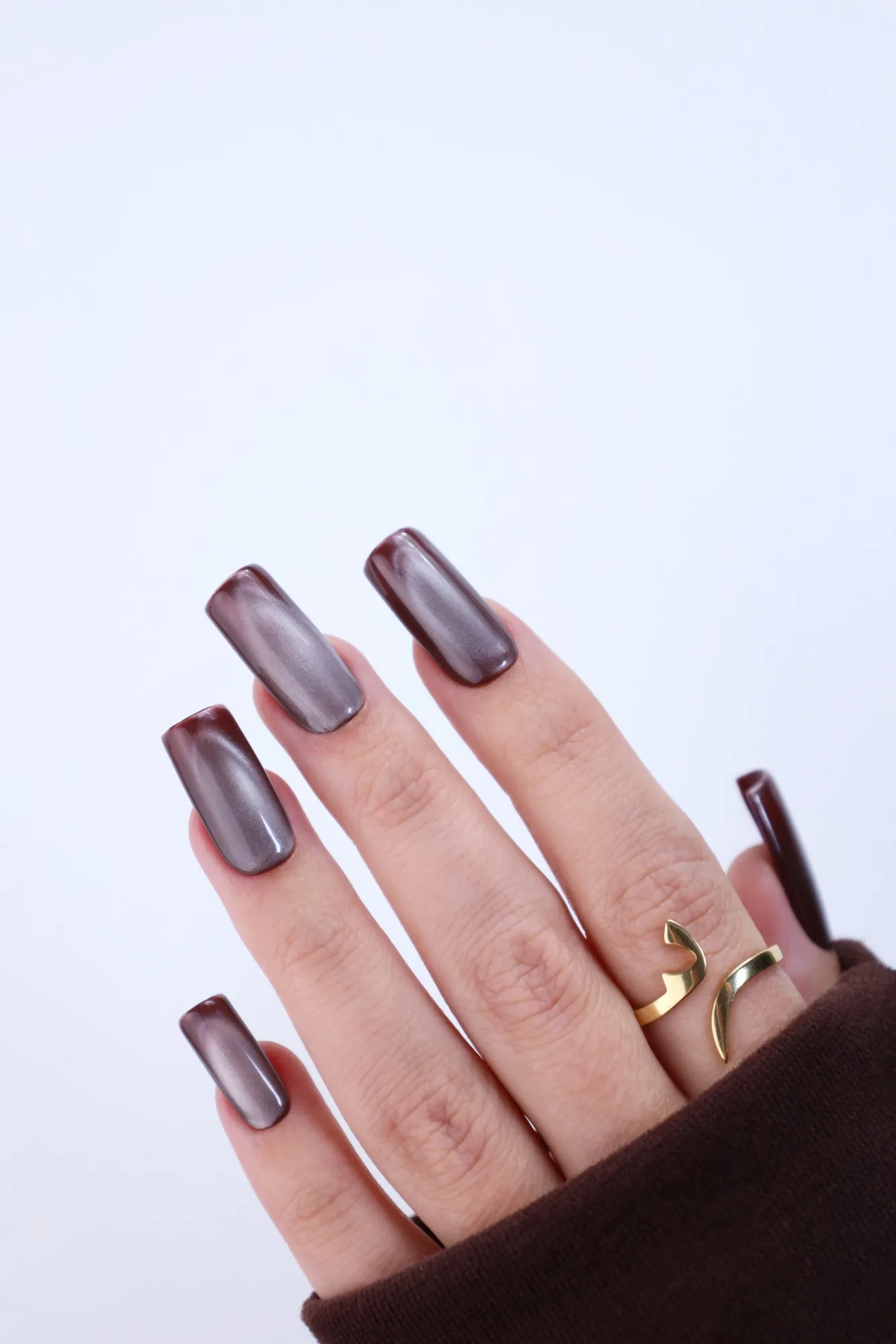 NarJo Bronze Silk Cat Eye Gel Polish