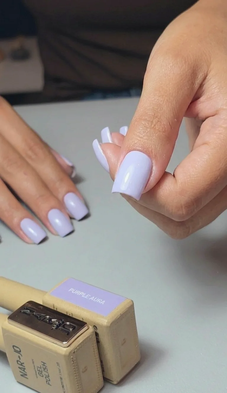 Narjo Purple Aura Gel Polish