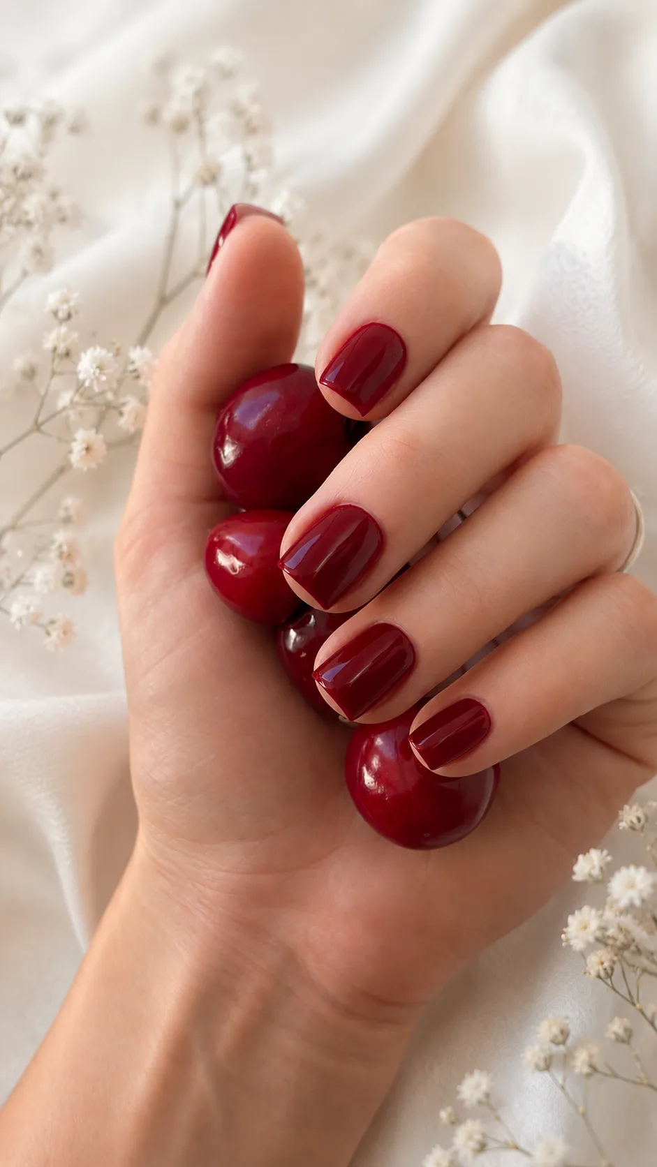 Narjo Cherry Noir Gel Polish