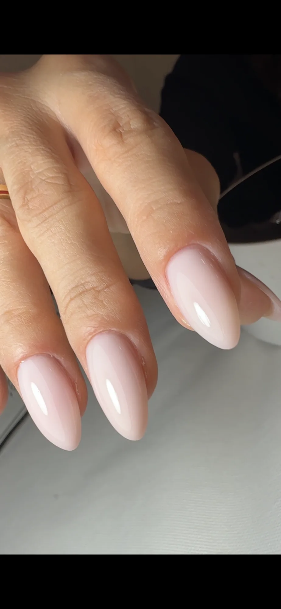Narjo White-Lilac Unique Stone Gel