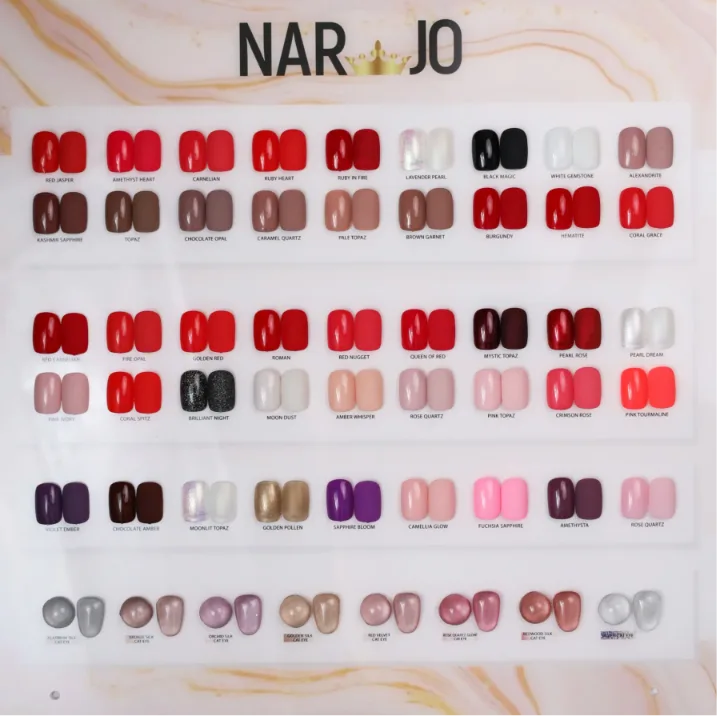 Narjo Red Velvet Cat Eye Gel Polish