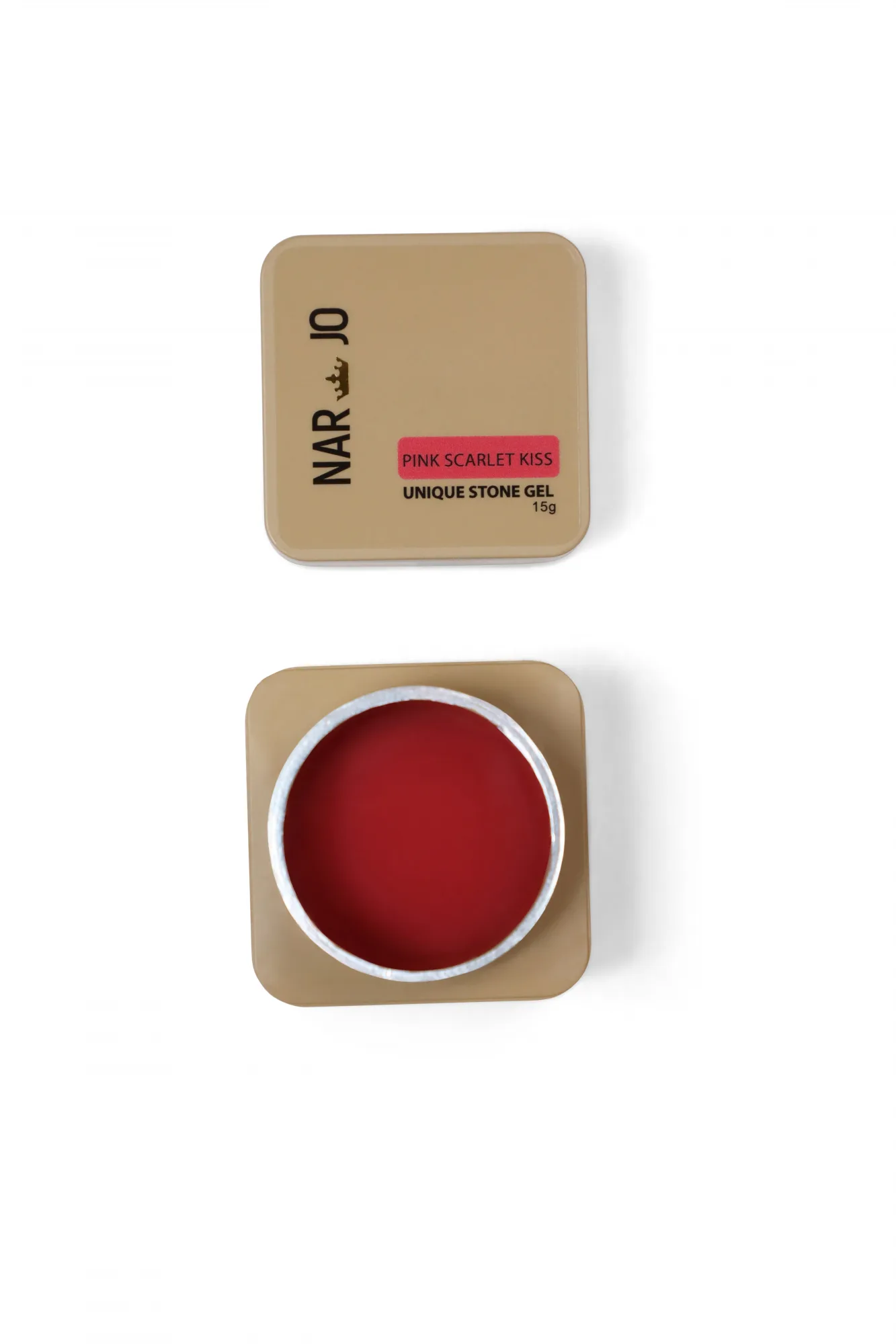 Narjo Pink Scarlet Kiss Unique Stone Gel