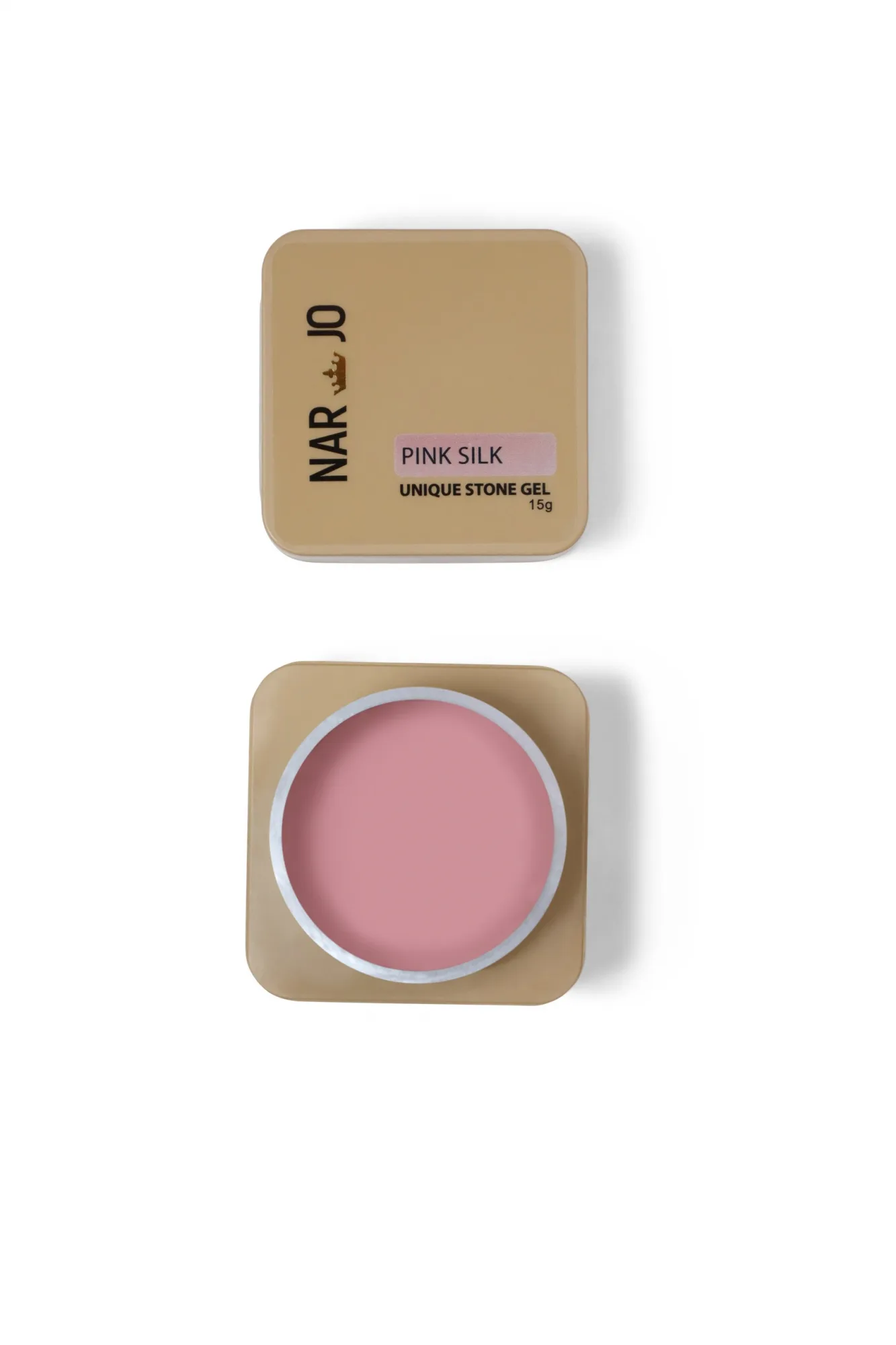 Narjo Pink Silk Unique Stone Gel
