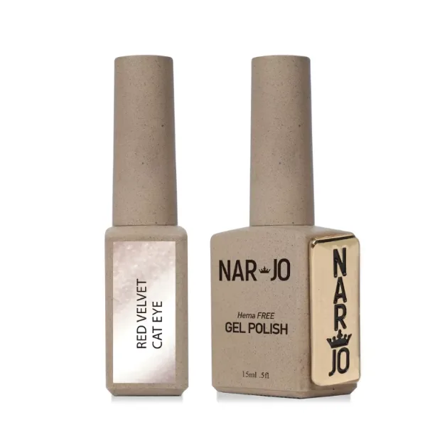 Narjo Red Velvet Cat Eye Gel Polish