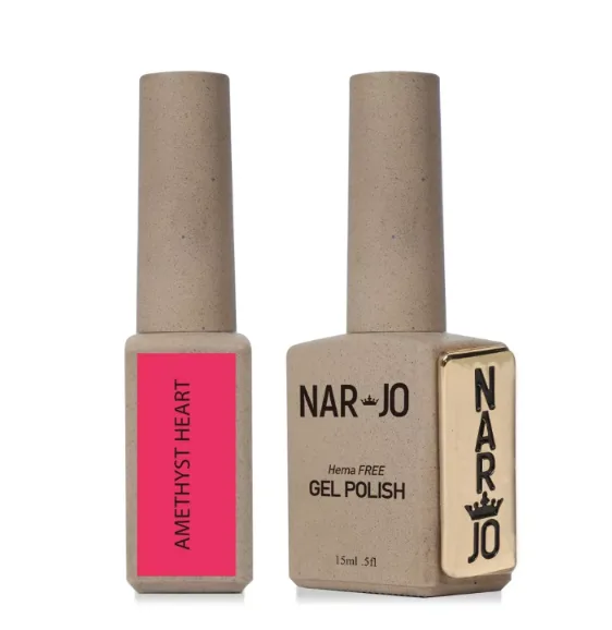 Narjo Amethyst Heart Gel Polish